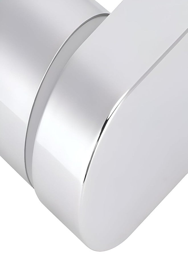 NEW WARE خطاف NEW WARE CP - خطاف متعدد الأغراض للتثبيت على الحائط بزاوية قابلة للتعديل 360 درجة مصنوع من بلاستيك ABS، مناسب لحامل صنبور المياه وحامل الدش اليدوي - بلمسة نهائية من الكروم - Image 4